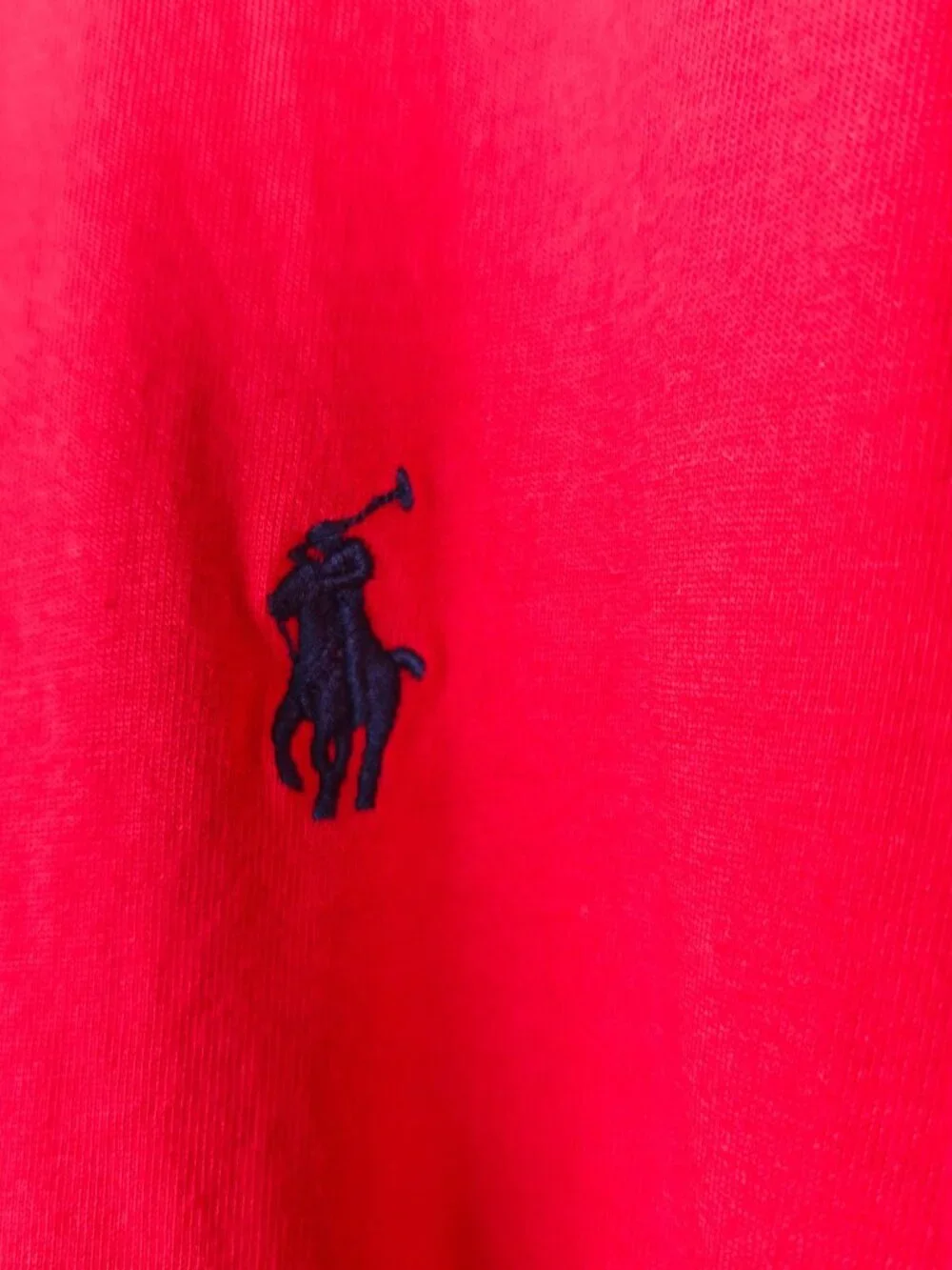 Polo Ralph Lauren Men’s T-Shirt Red Size 3XB Crewneck Classic Fit Cotton